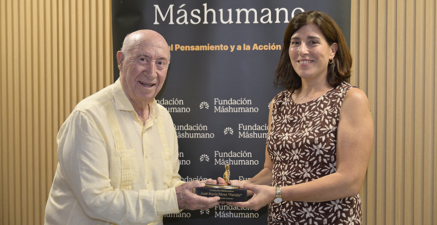 Peridis, Premio a la Acci�n Humanista 2026 de la Fundaci�n M�shumano