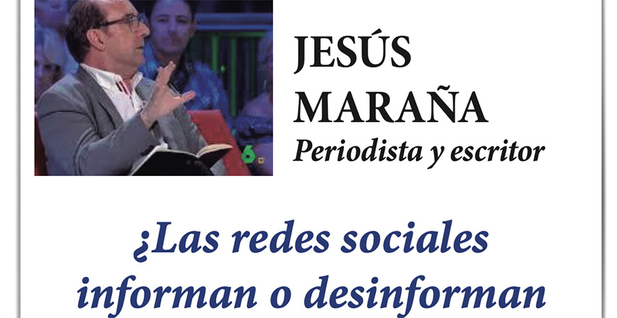 El periodista Jess Maraana visita el IES Montesclaros para debatir sobre 'Las redes sociales informan o desinforman a los jvenes?'