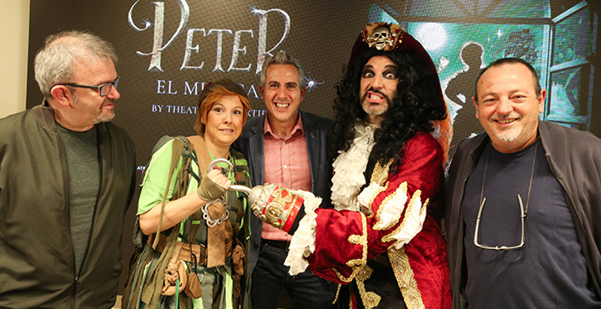'Peter Pan, el musical' llega al Palacio de Festivales el 24 de marzo