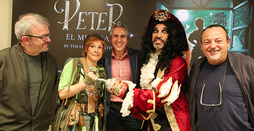 'Peter Pan, el musical' llega al Palacio de Festivales el 24 de marzo