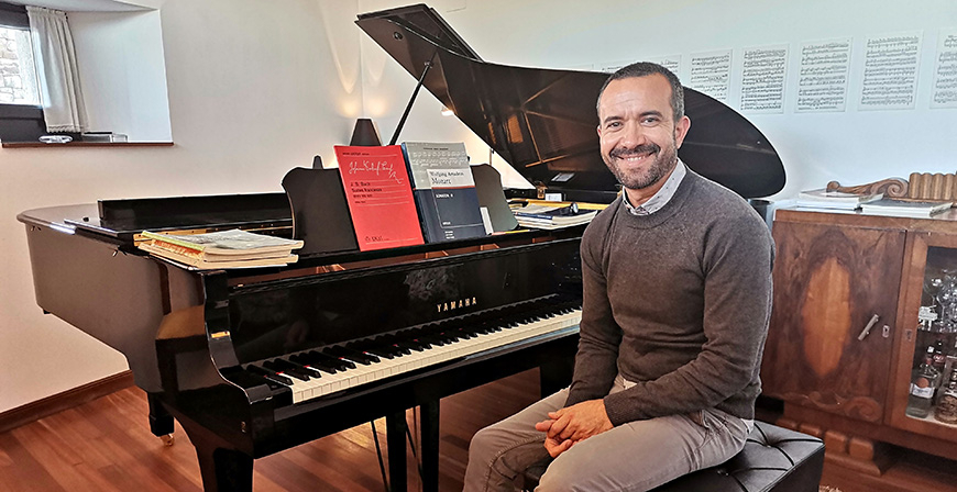 El pianista Jos Imhof crea un centro cultural de estudios musicales en Villaescusa
