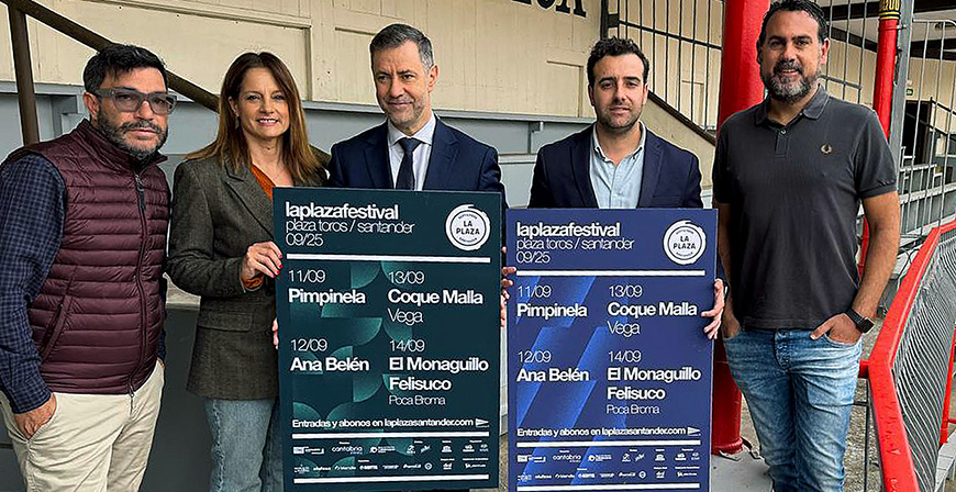 Pimpinela, Ana Beln, Coque Malla, El Monaguillo y Felisuco actuarn en 'La Plaza Santander 2025'