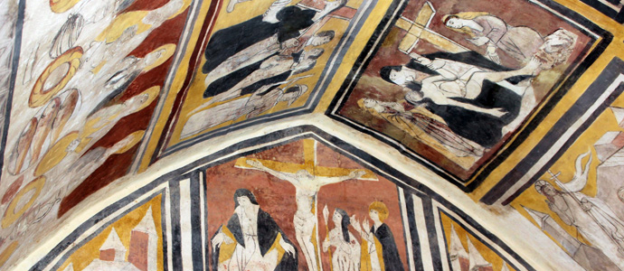 Pinturas gticas en Valdeolea
