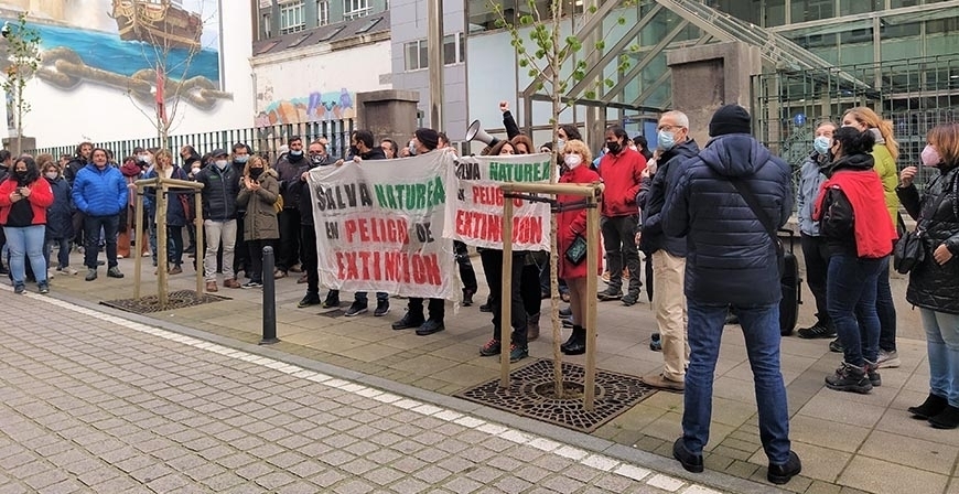 La plantilla de los centros de interpretacin se concentrar maana, tras casi un ao sin noticias del pliego que regir su actividad