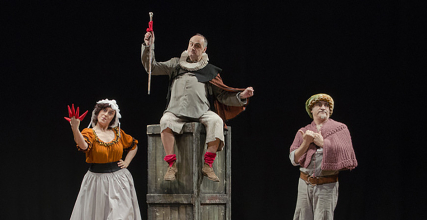 La Plaza de Espaa acoge este viernes la obra de teatro 'Sancho en Barataria'