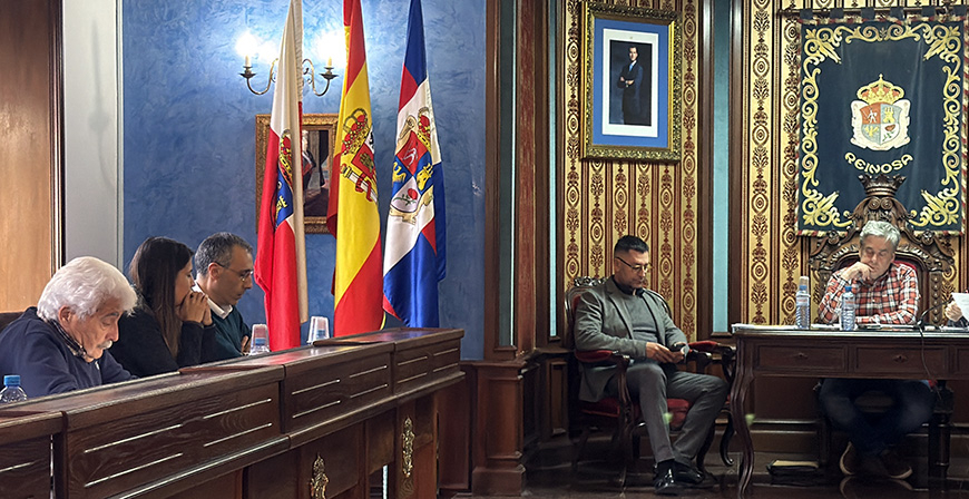 El pleno aprueba por mayor�a simple la liberaci�n exclusiva del alcalde de Reinosa y del concejal de Cultura 
