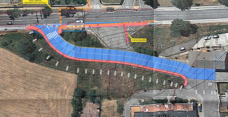 El pleno de Enmedio aprueba el proyecto para mejorar los accesos a Nestares y otros viales del municipio con un presupuesto de 400.000 euros 