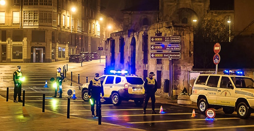 La Polica Local de Reinosa realiza controles nocturnos espordicos