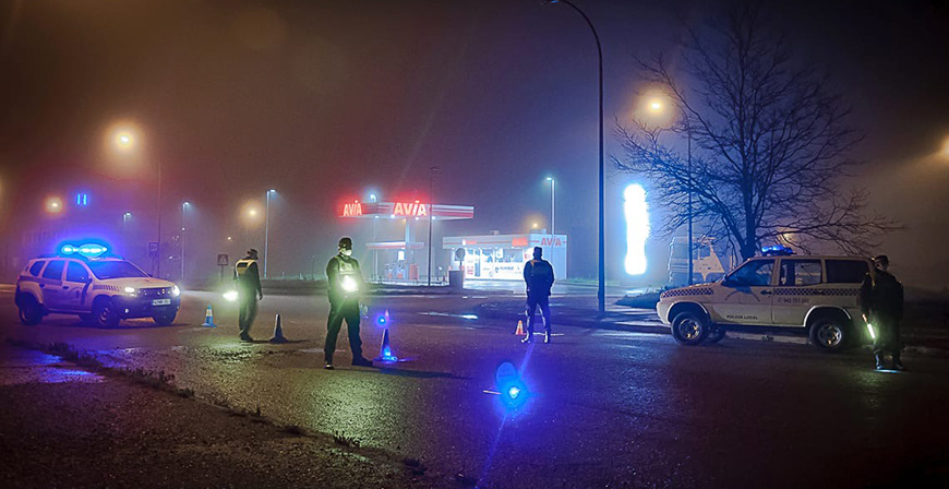 La Polica Local de Reinosa realiza controles nocturnos espordicos