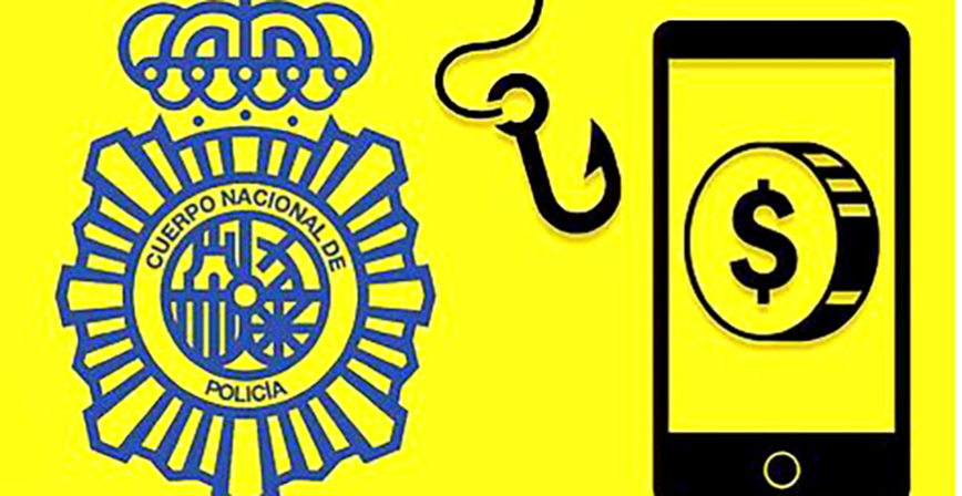 La Polica Nacional alerta de una estafa por SMS que suplanta a entidades bancarias