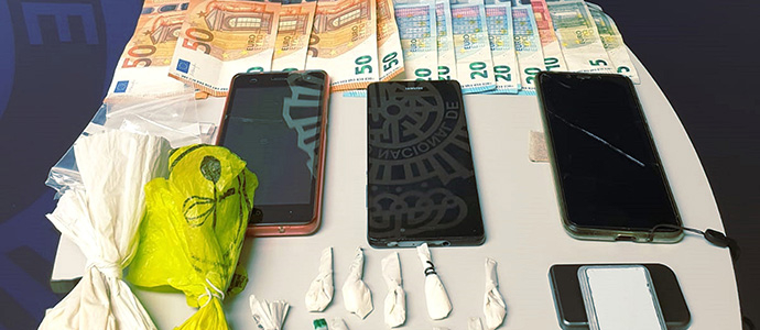 La Polica Nacional erradica un punto negro de venta de speed