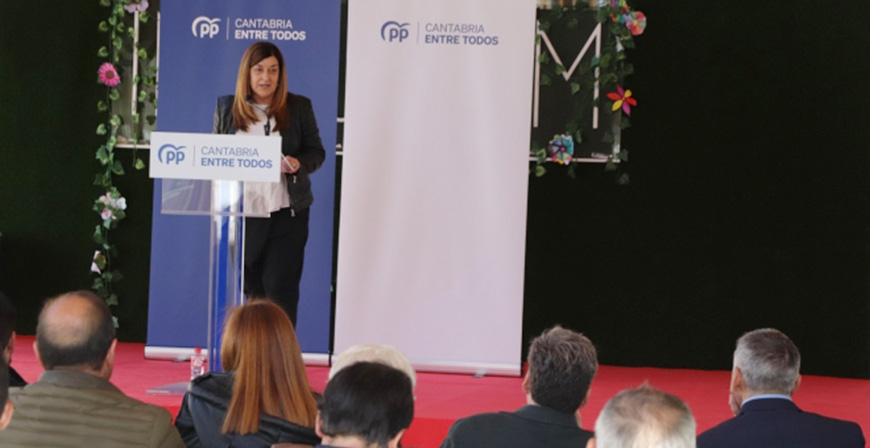PP y PRC ratifican este viernes el acuerdo para investir a Mara Jos Senz de Buruaga como presidenta de Cantabria