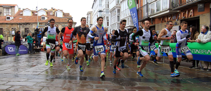 Fernando Garca e Inma Pereiro ganan el Duatln Ciudad de Reinosa
