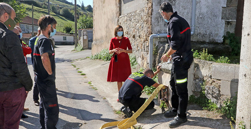Presidencia adjudica ayudas a 35 municipios, siete campurrianos, para extender la red de hidrantes contraincendios