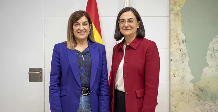 La presidenta de Cantabria y la rectora de la UC celebra su primer encuentro para abordar los retos de la universidad pblica