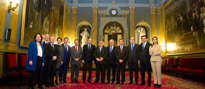 El presidente del Parlamento asiste a la primera jornada de la Coprepa