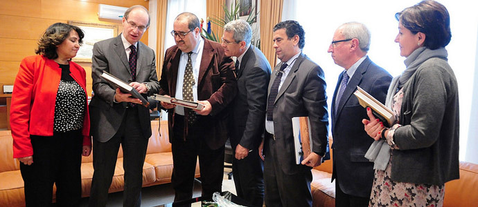 El presidente del Parlamento de Cantabria recibi una delegacin marroqu