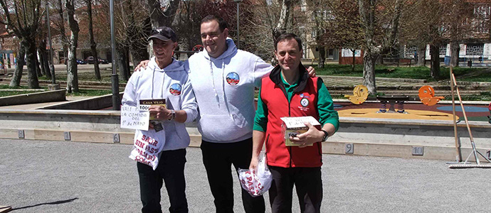 Prieto y Berto ganan el Torneo de Petanca 1 de Mayo