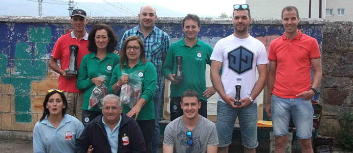 Prieto y Berto ganaron el torneo de petanca de Matamorosa