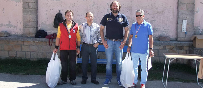 Prieto y Paco ganaron el IX Torneo de Petanca de San Mateo