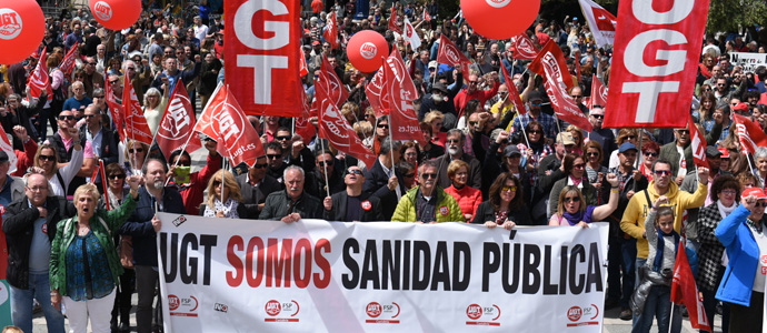 La primavera del 87, presente en las concentraciones de Reinosa y Santander