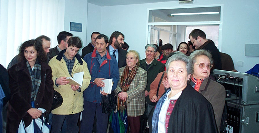 Las primeras viviendas sociales de Valderredible se construyeron en Ruerrero hace 25 aos