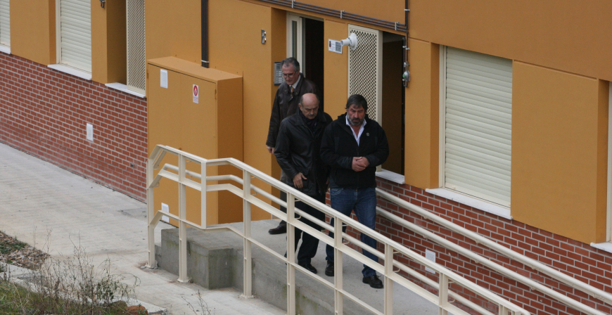 Las primeras viviendas sociales de Valderredible se construyeron en Ruerrero hace 25 aos