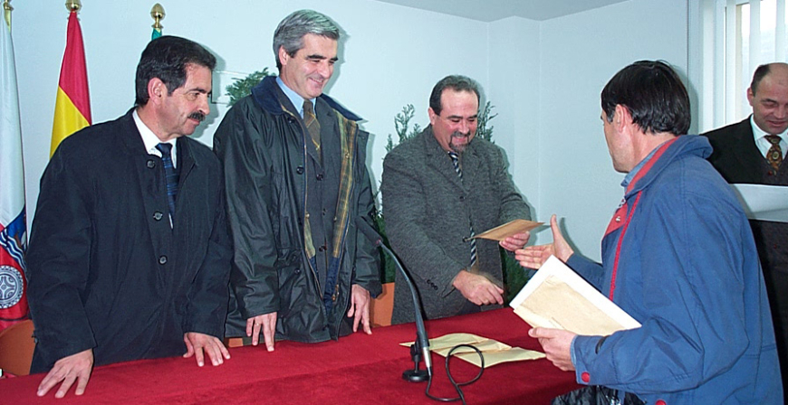 Las primeras viviendas sociales de Valderredible se construyeron en Ruerrero hace 25 aos