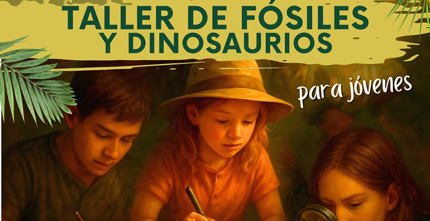 El Programa de Naturaleza municipal de Reinosa ofrece el taller Fsiles y dinosaurios para nios y jvenes