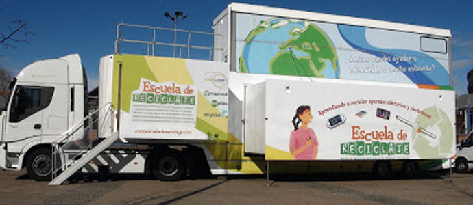 El proyecto Escuela de Reciclaje visitar Reinosa