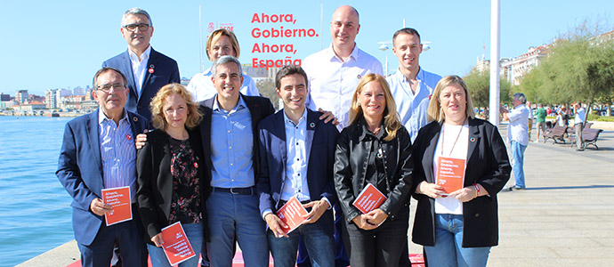 El PSOE quiere que el 10N la voz de Cantabria llegue al Gobierno de Espaa 