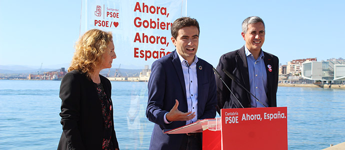 El PSOE quiere que el 10N la voz de Cantabria llegue al Gobierno de Espaa 