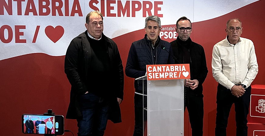 El PSOE solicitar al Gobierno de Cantabria que ponga en marcha 