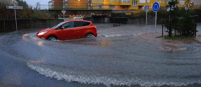 Los Puentucos anegados por ms de un metro de agua