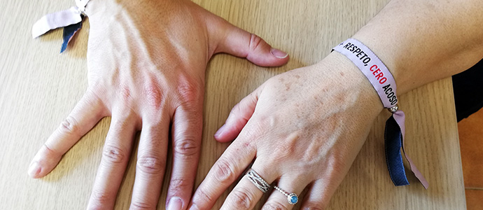 Pulseras para hacer ms visible la igualdad