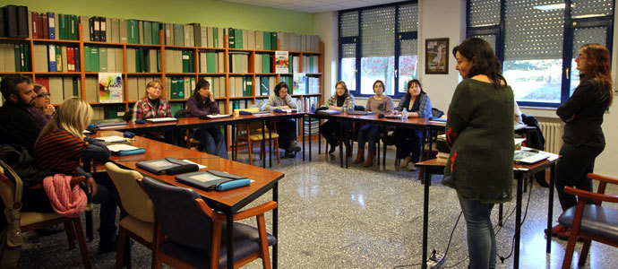 Quince alumnos participan en el curso de Atencin Sociosanitaria de Aguilar de Campoo