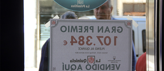 La Quiniela deja en Reinosa un premio de 107.384 euros 