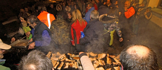 Quintanilla de An acoge la XI Fiesta de la Matanza del Cerdo