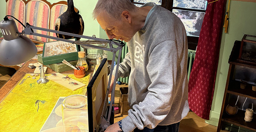 Rafa Muro expone 'La naturaleza tambin dibuja' en el Museo de la Naturaleza de Cantabria
