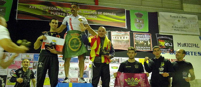 Ral Fernndez y Camilo Vega, campeones de Espaa de Lucha de Brazos