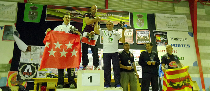 Ral Fernndez y Camilo Vega, campeones de Espaa de Lucha de Brazos