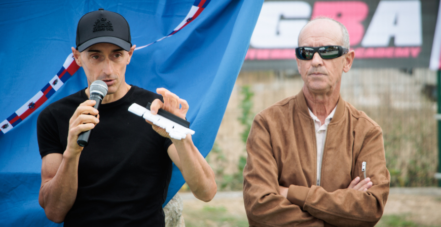 Ral Gutirrez pone nombre al bike park de Reinosa