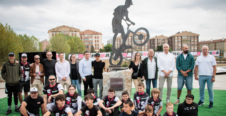 Ral Gutirrez pone nombre al bike park de Reinosa