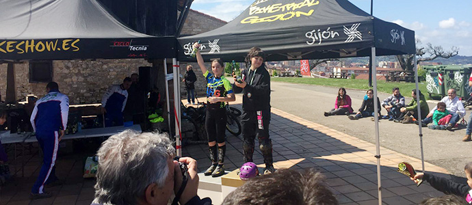 Ral Gutirrez, segundo en la Copa de Asturias de Trial bici