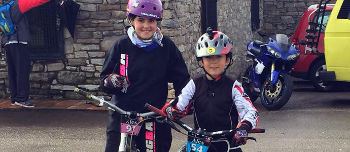 Ral Gutirrez, segundo en la Copa de Asturias de Trial bici