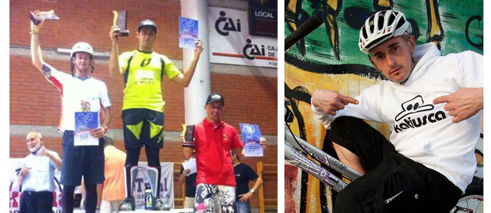 Ral Gutirrez, tercero en el Campeonato de Europa de Biketrial