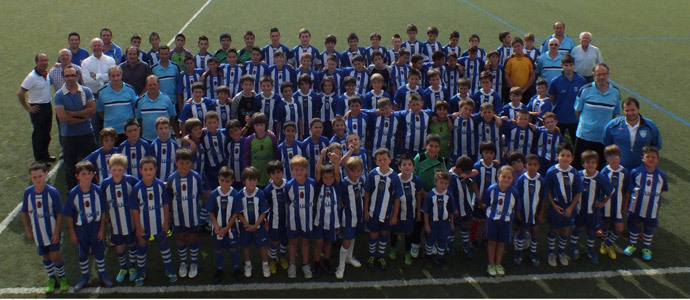 Real Valladolid y Naval promocionarn el ftbol base de Reinosa