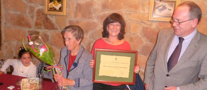 Reconociento a la veterana en Campoo de Yuso