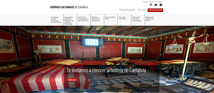 La red de centros culturales de Cantabria estrena su web con un diseo moderno que agiliza la navegacin