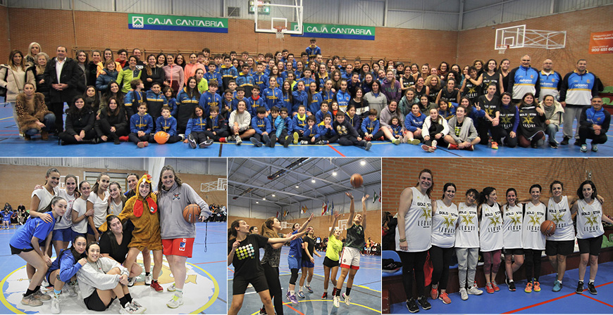 Reencuentro del baloncesto femenino de la comarca campurriana